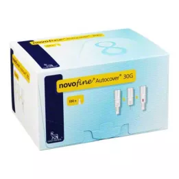 NOVOFINE Κάνουλες Autocover 8 mm 30 G, 100 τεμ