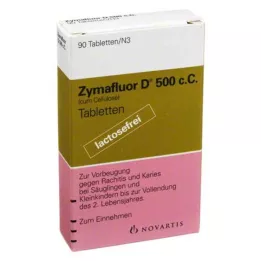 ZYMAFLUOR D 500 C C δισκία, 90 τεμ