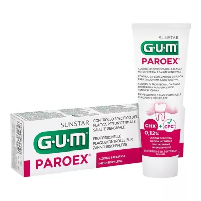 GUM Paro.ex 0.12% CHX Gel Tooth Gel 75 ml δοντιών, 75 ml