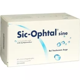 SIC OPHTAL την όρασή σας Οφθαλμικές σταγόνες, 60Χ0,6 ml