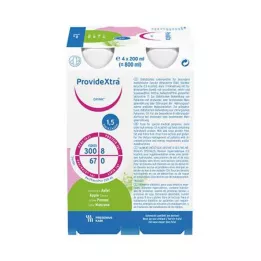 PROVIDE Μπουκάλι μήλου Xtra Drink, 4Χ200 ml