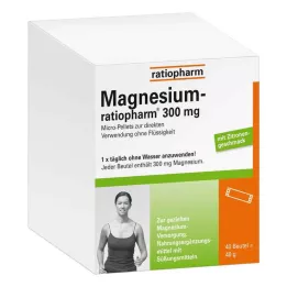 MAGNESIUM-RATIOPHARM 300 mg Micro-Pellets με Granules, 40 τεμ