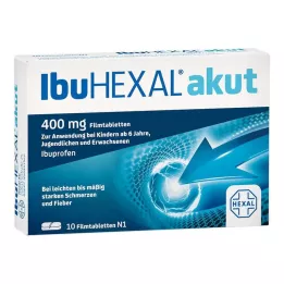 IBUHEXAL akut 400 επικαλυμμένα με λεπτό υμένιο δισκία, 10 τεμ
