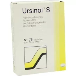 URSINOL ταμπλέτες S, 75 τεμ