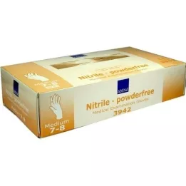 NITRIL Γάντια χωρίς γκάζι, μεσαίο χωρίς πούδρα, 100 τεμάχια