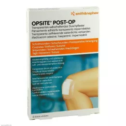 OPSITE Post-OP Επίδεσμος 8,5x9,5 cm, 5 τεμ