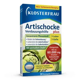 Ταμπλέτες Klosterfrau Artichoke Plus Choline (30 τεμάχια)