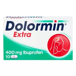 DOLORMIN επιπλέον επικαλυμμένα με λεπτό υμένιο δισκία, 10 τεμ