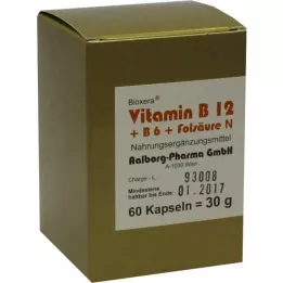 VITAMIN B12+B6+Folic Acid Complex N Κάψουλες, 60 τεμ