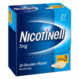 NICOTINELL 7 mg/24ωρο έμπλαστρο 17,5 mg, 21 τεμ