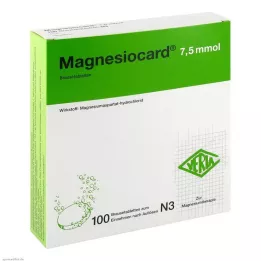 MAGNESIOCARD 7,5 mmol αναβράζοντα δισκία, 100 τεμ