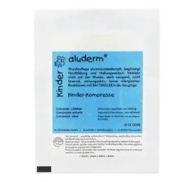 Παιδικές κομπρέσες Aluderm 4x, 1 τεμ