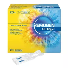 REMOGEN Οφθαλμικές σταγόνες Ωμέγα, 20Χ0,25 ml