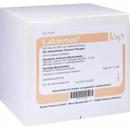CALCIRETARD Αμπούλες, 25Χ10 ml