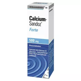 CALCIUM SANDOZ αναβράζοντα δισκία forte, 20 τεμ