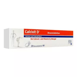 CALCIVIT Αναβράζοντα δισκία D, 20 τεμ