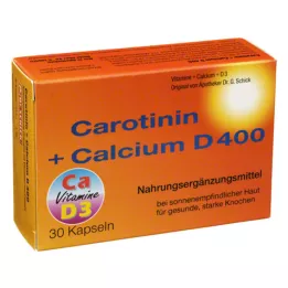 CAROTININ+Calcium D 400 κάψουλες, 30 τεμ