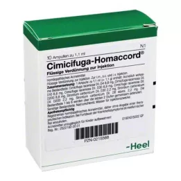 CIMICIFUGA HOMACCORD Αμπούλες, 10 τεμ