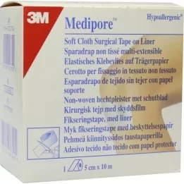 MEDIPORE Fixation fleece υποαλλεργικό.5cmx10m 2991NP-1, 1 τεμ