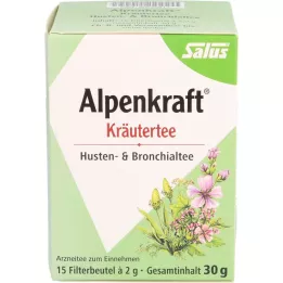 ALPENKRAFT Τσάι για βήχα και βρογχικό Salus Fbtl., 15 τεμάχια