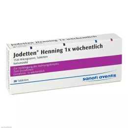 JODETTEN Henning 1x εβδομαδιαία δισκία, 28 τεμ