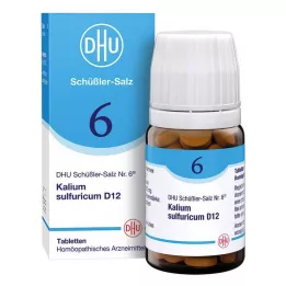 BIOCHEMIE DHU 6 Kalium sulfuricum D 12 δισκία, 80 τεμ