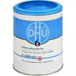 BIOCHEMIE DHU 6 κάλιο sulfuricum D 12 ταμπλέτες, 1000 τεμάχια
