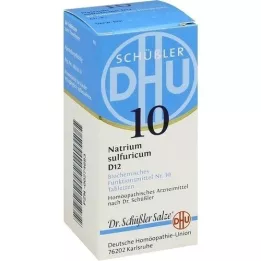 BIOCHEMIE DHU 10 ταμπλέτες Natrum sulfuricum D 12, 80 τεμ