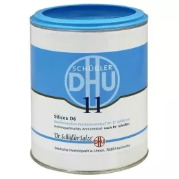 BIOCHEMIE DHU 11 δισκία Silicea D 6, 1000 τεμ