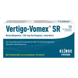 VERTIGO-VOMEX SR Κάψουλες παρατεταμένης αποδέσμευσης, 10 τεμ