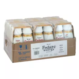 FREBINI Μπουκάλι πόσιμου Energy Drink Banana 6X4X200 ml