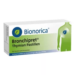 BRONCHIPRET Παστίλες θυμαριού, 50 τεμ