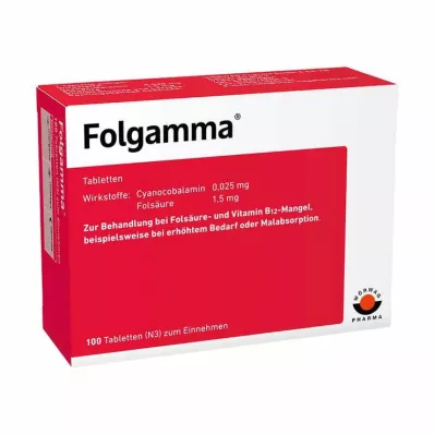 FOLGAMMA Ταμπλέτες, 100 τεμ