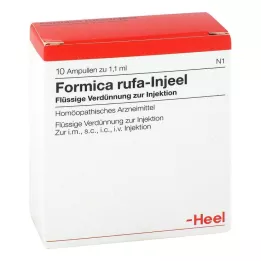 FORMICA RUFA INJEEL Αμπούλες, 10 τεμ