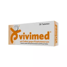 VIVIMED με καφεΐνη κατά του πονοκεφάλου δισκία, 30 τεμ