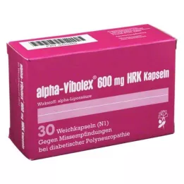 ALPHA VIBOLEX 600 mg HRK μαλακές κάψουλες, 30 τεμ