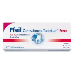 PFEIL Toothache Tablets forte επικαλυμμένα με λεπτό υμένιο δισκία, 10 τεμ