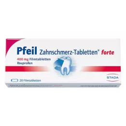 PFEIL Toothache Tablets forte επικαλυμμένα με λεπτό υμένιο δισκία, 20 τεμ