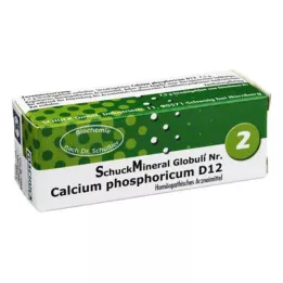 SCHUCKMINERAL Globules 2 Calcium phosphoricum D 12, 7,5 g