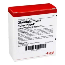 GLANDULA THYMI αμπούλες suis Injeel, 10 τεμ