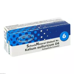 SCHUCKMINERAL Globules 6 potassium sulfuricum D6, 7,5 g