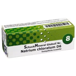 SCHUCKMINERAL Globules 8 sodium chloratum D6, 7,5 g
