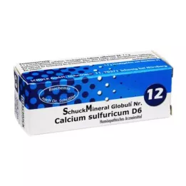 SCHUCKMINERAL Globules 12 Calcium sulfuricum D6, 7,5 g