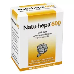 NATU HEPA 600 mg καλυμμένα δισκία, 50 ώρες