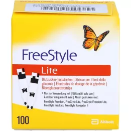 FREESTYLE Lite δοκιμαστικές ταινίες χωρίς κωδικοποίηση, 100 τμχ