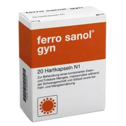 FERRO SANOL gyn σκληρές κάψουλες με επικαλυμμένα πέλλετ msr, 20 τεμ