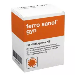 FERRO SANOL gyn σκληρές κάψουλες με επικαλυμμένα πέλλετ msr, 50 τεμ