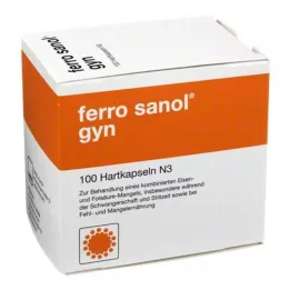 FERRO SANOL gyn σκληρές κάψουλες με επικαλυμμένα πέλλετ msr, 100 τεμ