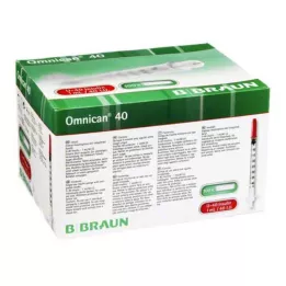 OMNICAN InsulinSPR.1 ML U40 M.Kan.0.30x12 mm Single, 100x1 ST
