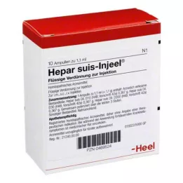 HEPAR SUIS Φύσιγγες Injeel, 10 τεμ